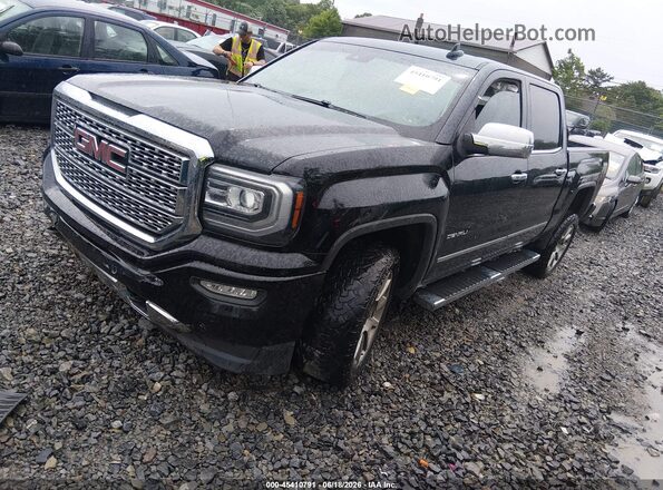 3GTU2PEC2JG621289 2018 GMC SIERRA Black Передня ліва чверть