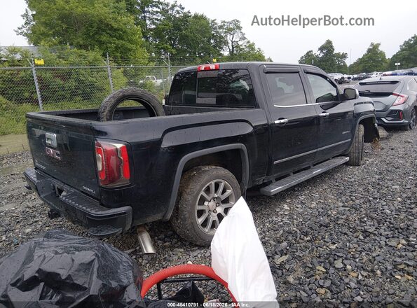 3GTU2PEC2JG621289 2018 GMC SIERRA Black Задня права чверть