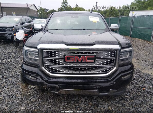 3GTU2PEC2JG621289 2018 GMC SIERRA Black Вид задньої частини салону