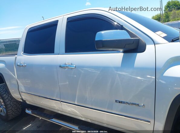 3GTU2PEC3HG376125 2017 GMC SIERRA White უკანა სალონის ხედი