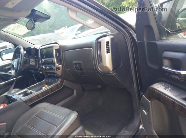 3GTU2PEC5GG273075 2016 GMC SIERRA Черный Вид салона спереди