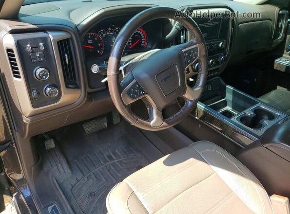 3GTU2PEC7GG136235 2016 GMC SIERRA Charcoal Առջևի վահանակի տեսք