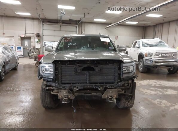 3GTU2PEJ2JG588048 2018 GMC SIERRA Серый Вид задней части салона