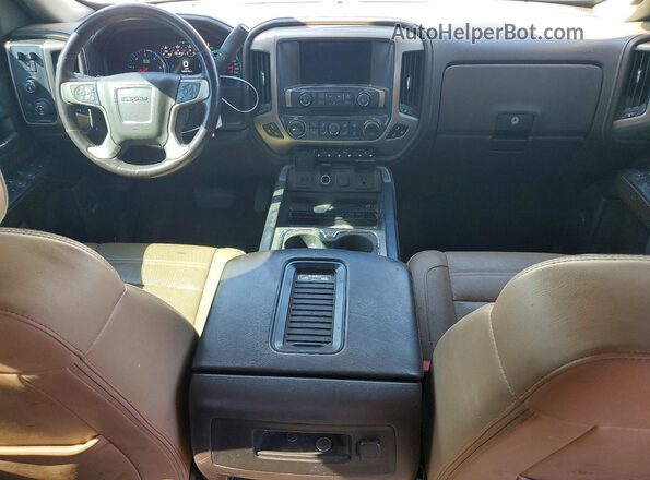 3GTU2PEJ3JG367185 2018 GMC SIERRA White Widok deski rozdzielczej