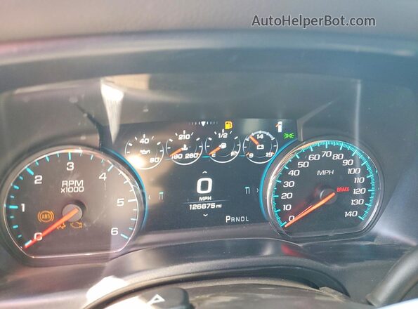 3GTU2PEJ3JG367185 2018 GMC SIERRA White Widok zestawu wskaźników