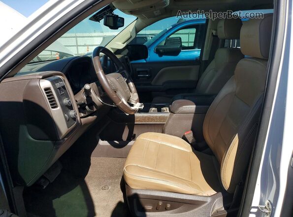 3GTU2PEJ3JG367185 2018 GMC SIERRA White Widok wnętrza z przodu