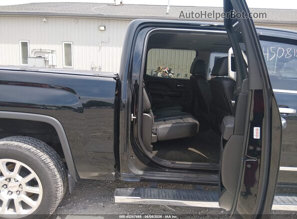 3GTU2PEJ4GG197623 2016 GMC SIERRA Black VIN კოდის სტიკერის ხედი
