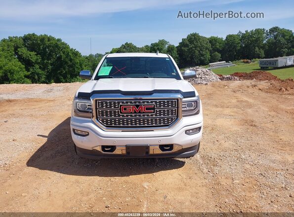 3GTU2PEJ4HG312688 2017 GMC SIERRA White Вид щитка приладів