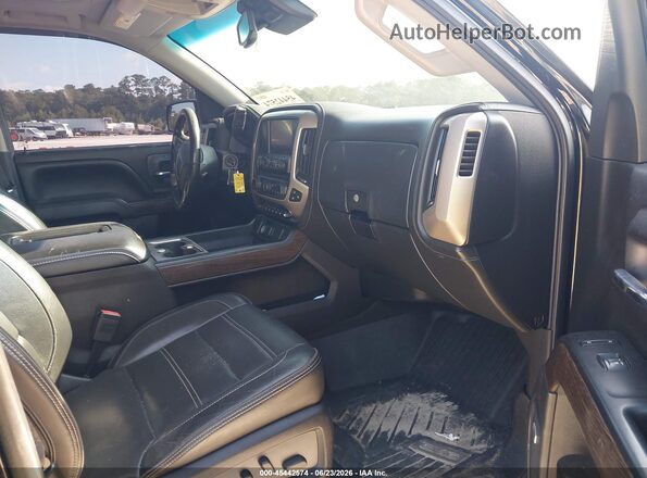 3GTU2PEJ7HG137269 2017 GMC SIERRA Черный Вид салона спереди