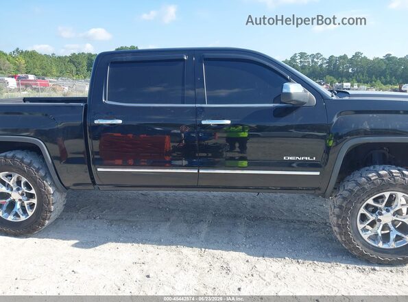 3GTU2PEJ7HG137269 2017 GMC SIERRA Черный Вид задней части салона