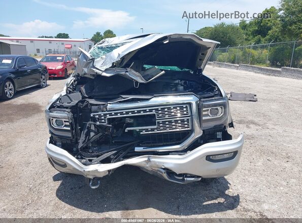 3GTU2PEJ7HG408671 2017 GMC SIERRA Silver Instrument cluster view