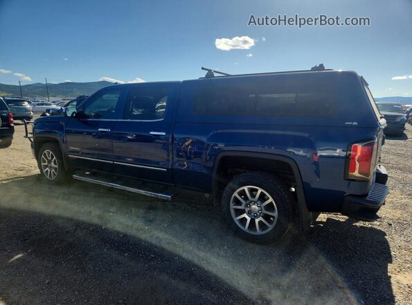 3GTU2PEJXGG105043 2016 GMC SIERRA Blue Trasero izquierdo