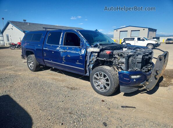 3GTU2PEJXGG105043 2016 GMC SIERRA Blue Delantero derecho