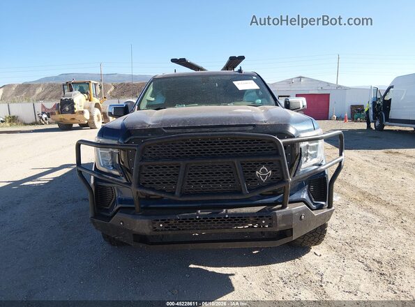 3GTU9BED1KG258377 2019 GMC SIERRA Синий Вид щитка приборов
