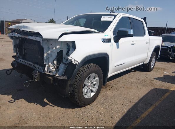3GTU9BED2NG151777 2022 GMC SIERRA White წინა მარცხენა ხედი სამი მეოთხედიდან