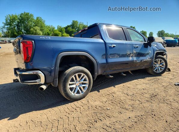 3GTU9DED4KG129271 2019 GMC SIERRA Blue Trasero derecho