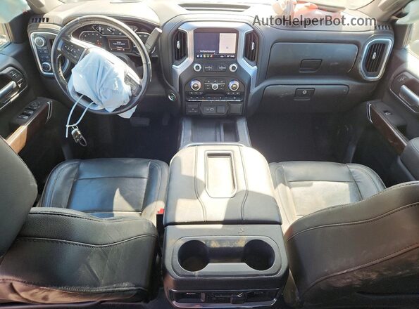 3GTU9DED4KG129271 2019 GMC SIERRA Blue Vista del salpicadero