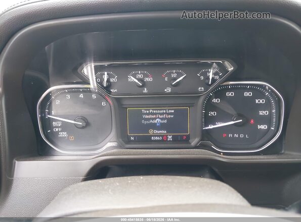 3GTU9DED9KG207852 2019 GMC SIERRA Blue Հետևի նստատեղերի տեսք