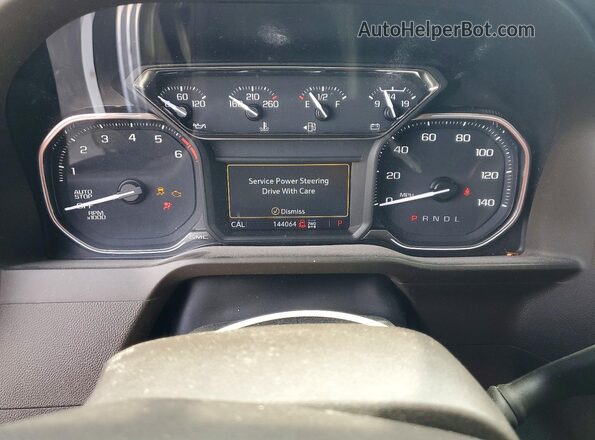 3GTU9DED9MG161054 2021 GMC SIERRA White Instrument cluster view