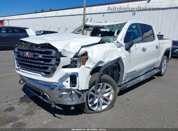 3GTU9DEL5LG355263 2020 GMC SIERRA White წინა მარცხენა ხედი სამი მეოთხედიდან