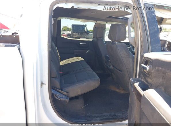 3GTU9DEL5LG355263 2020 GMC SIERRA White VIN კოდის სტიკერის ხედი