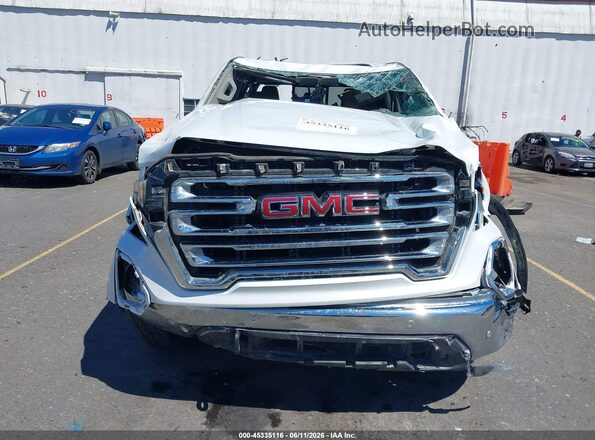 3GTU9DEL5LG355263 2020 GMC SIERRA White ხელსაწყოთა პანელის ხედი