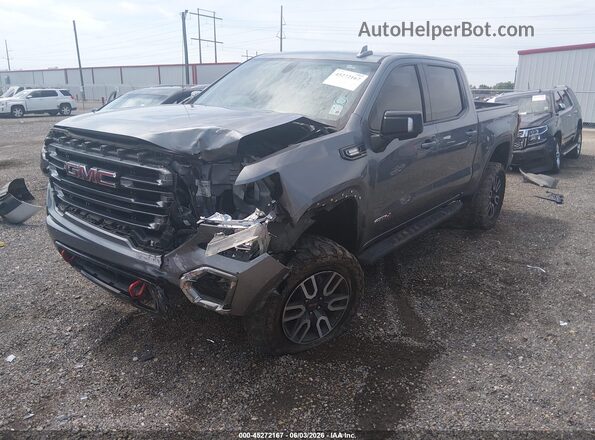 3GTU9EET9MG404374 2021 GMC SIERRA Gray Передня ліва чверть