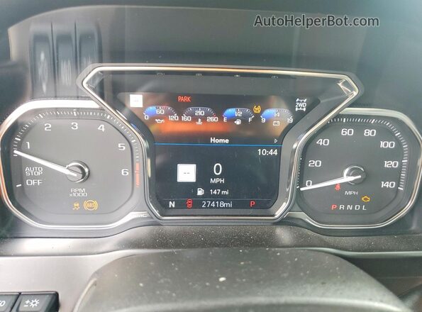 3GTU9FEL1LG424042 2020 GMC SIERRA Gray Widok zestawu wskaźników