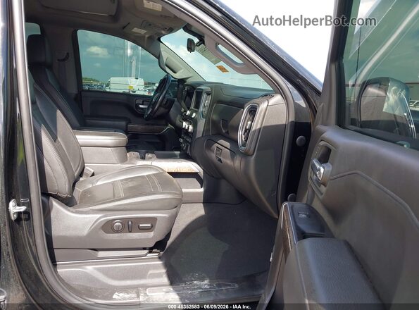 3GTU9FEL1MG104012 2021 GMC SIERRA Black Вид салону спереду