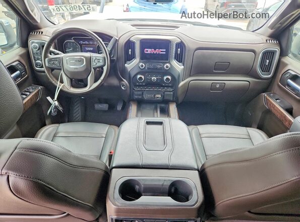 3GTU9FEL2MG297772 2021 GMC SIERRA White Widok deski rozdzielczej