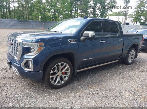 3GTU9FEL3LG413463 2020 GMC SIERRA Blue Widok wnętrza 360 stopni