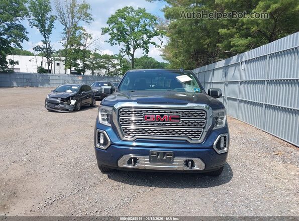 3GTU9FEL3LG413463 2020 GMC SIERRA Blue Widok zestawu wskaźników