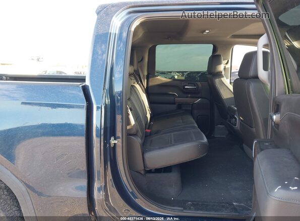 3GTU9FELXMG476013 2021 GMC SIERRA Blue VIN sticker view