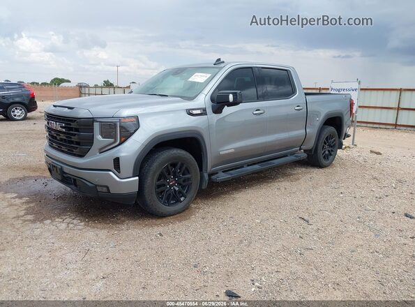 3GTUUCE80RG411882 2024 GMC SIERRA Gray Առջևի ձախ երեք քառորդ տեսարան