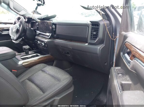 3GTUUCE80SG177345 2025 GMC SIERRA Gray Widok wnętrza z przodu
