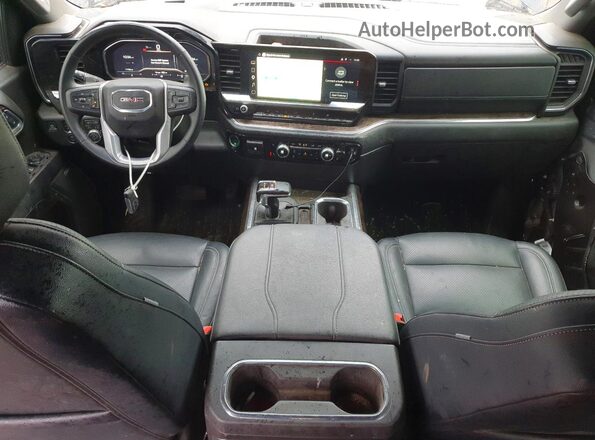 3GTUUCE89SG114857 2025 GMC SIERRA Black წინა პანელის ხედი
