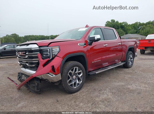 3GTUUDED1TG315883 2026 GMC SIERRA Красный Передняя левая четверть