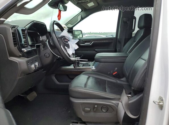 3GTUUDED8RG312486 2024 GMC SIERRA White Front interior view