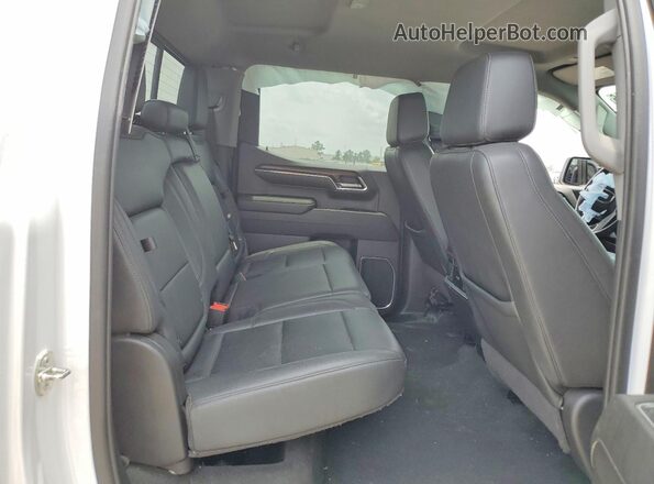 3GTUUDED8RG312486 2024 GMC SIERRA White Rear seats view