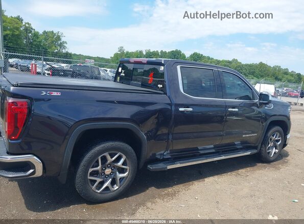3GTUUDEDXPG141852 2023 GMC SIERRA Синий Вид задней части салона