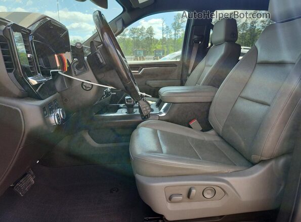 3GTUUDEDXPG176830 2023 GMC SIERRA White Vista interior delantera