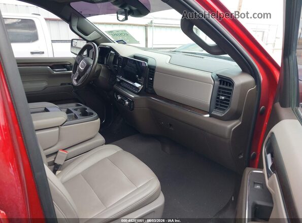 3GTUUDET2NG552313 2022 GMC SIERRA Red Front interior view
