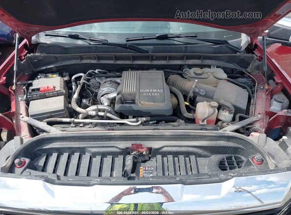 3GTUUDET2NG552313 2022 GMC SIERRA Red Rear view