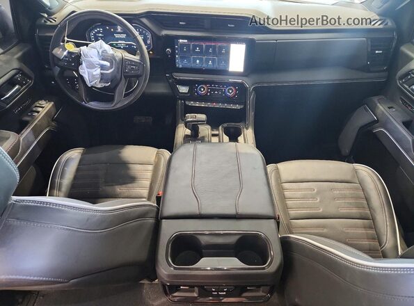 3GTUUFEL7RG110337 2024 GMC SIERRA Maroon Dashboard view