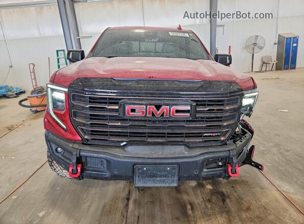 3GTUUFEL7RG110337 2024 GMC SIERRA Maroon Front view