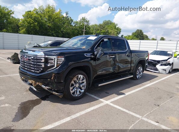 3GTUUGE84SG374543 2025 GMC SIERRA Black Передня ліва чверть