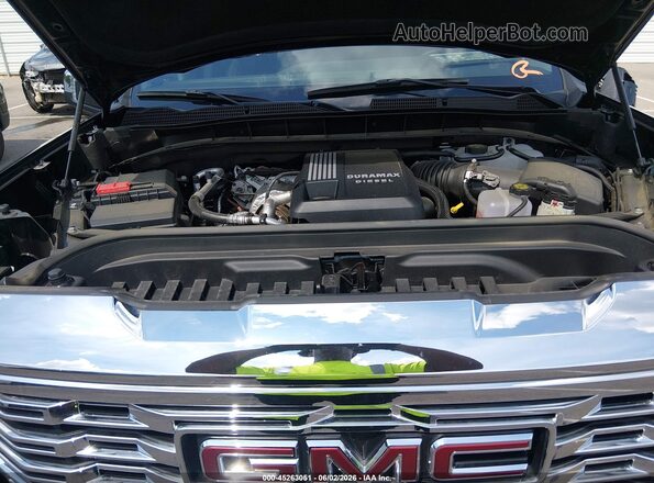 3GTUUGE84SG374543 2025 GMC SIERRA Black Вид ззаду