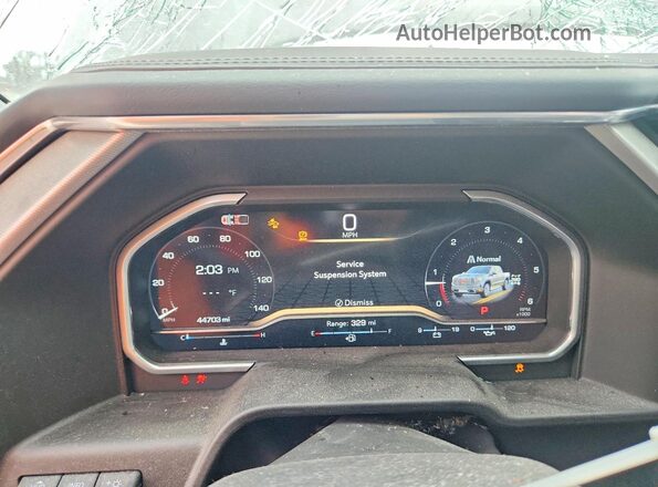 3GTUUGED0RG122473 2024 GMC SIERRA Gray Вид щитка приладів