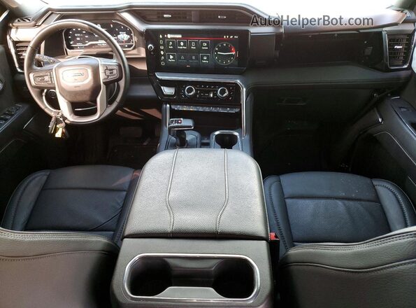3GTUUGED5RG326380 2024 GMC SIERRA White Առջևի վահանակի տեսք