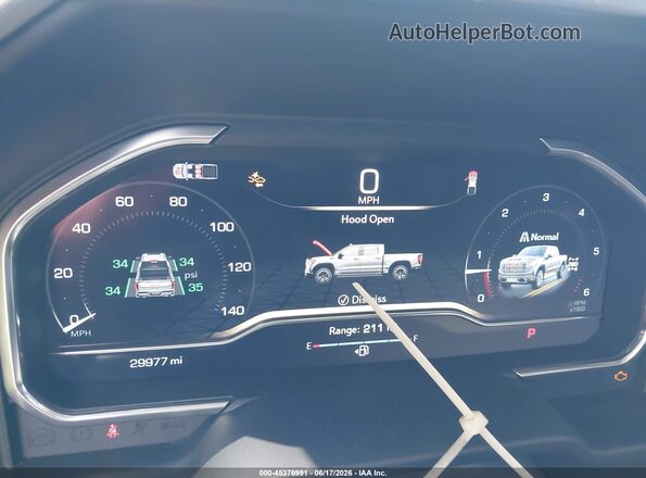 3GTUUGEL1RG208530 2024 GMC SIERRA White Вид задніх сидінь